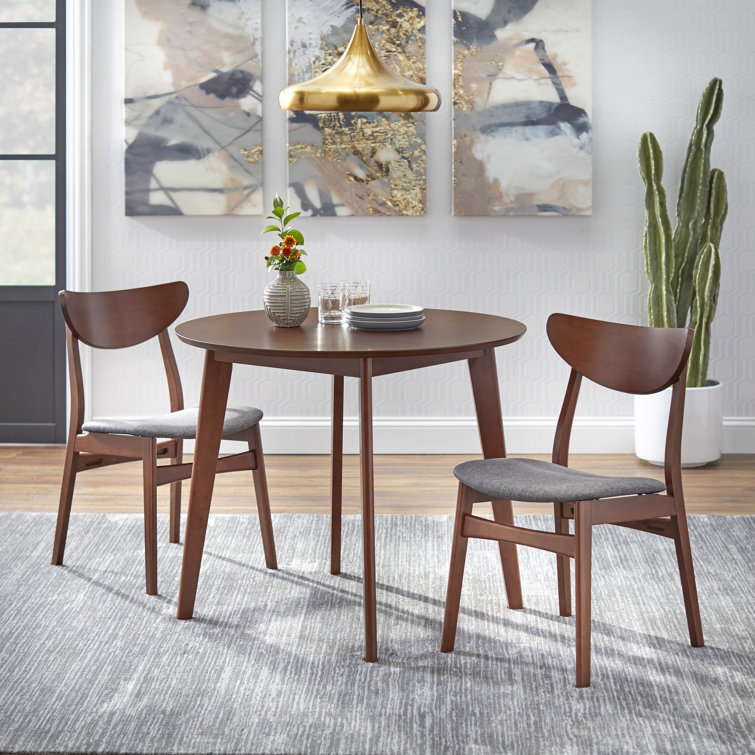 Wayfair walnut deals dining table